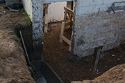 Фундаментные работы в подвале дома притча, сентябрь 2014 г.